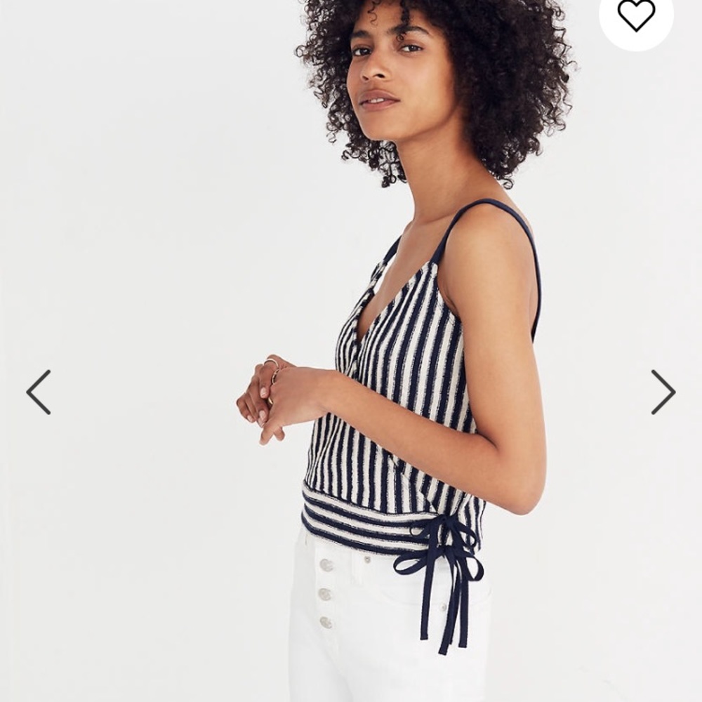 NWOT Madewell Finale Top Sz L